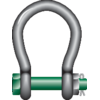 G-4263 Harpsluiting MB "Wide Mouth" Green Pin