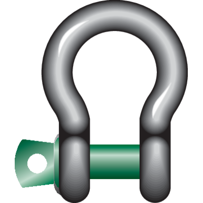 G-4161 Harpsluiting BB Green Pin