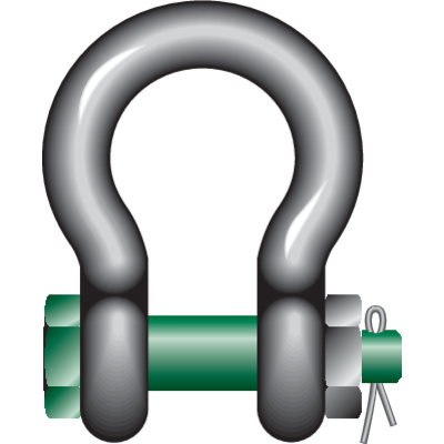 G-4163 Harpsluiting MB Green Pin