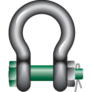 G-4163 Harpsluiting MB Green Pin