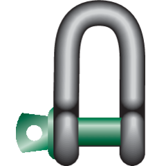Dee Shackles with Screw Collar Pin G-4151 Dee Shackles with Screw Collar Pin G-4151