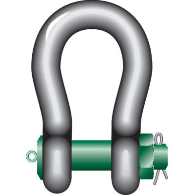 P-6036 Harpsluiting MB "Heavy Duty" Green Pin