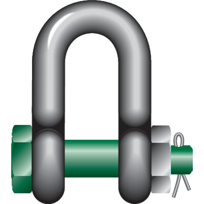 G-4153 D-sluiting MB Green Pin