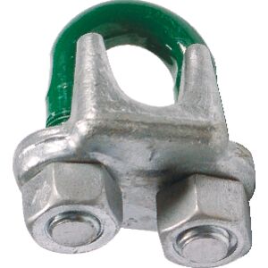 Lot De 5 Cosses-cœur En Acier Zingué Pour Câble 5mm - DIN 6899 - Pour Renforcement Boucle Marine Bâtiment