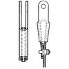 DIN 15315 open wedge socket (spiekous)