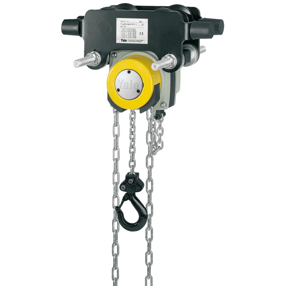 Yalelift IT hand chain hoist with trolley