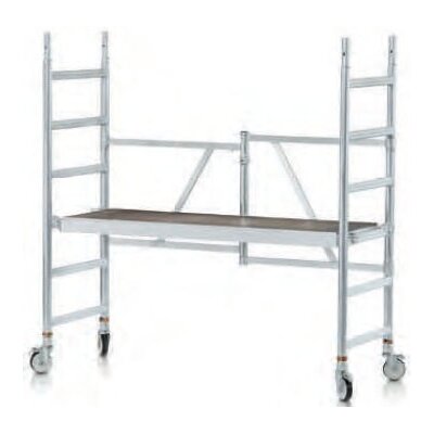 Z500 Vouwsteiger COMPACT, enkele platformbreedte (laag)