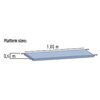 Z500 Vouwsteiger COMPACT, enkele platformbreedte (laag)
