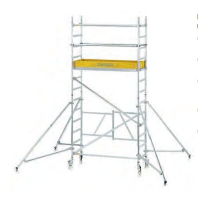Z500 Vouwsteiger COMPACT, enkele platformbreedte (hoog)