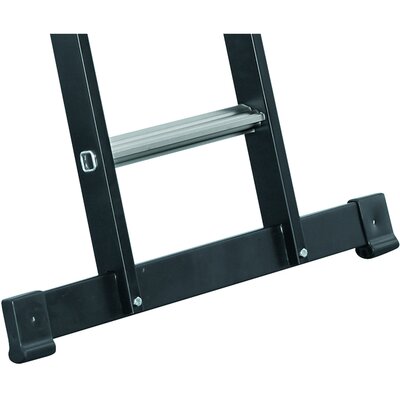 Megastep L, enkele ladder met sporten, heavy duty