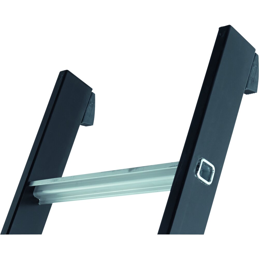 Megastep L, enkele ladder met sporten, heavy duty