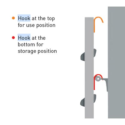 Stellingladders, inhangladders voor stellingen
