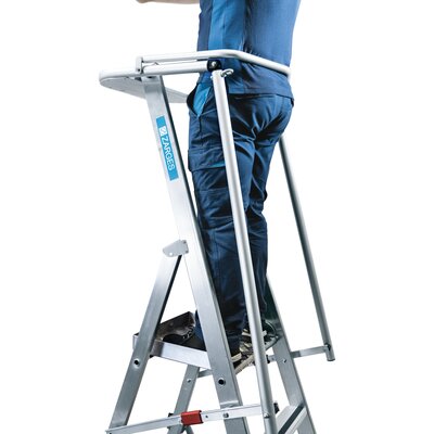 Platformtrap ZAP Safemaster S, met groot platform