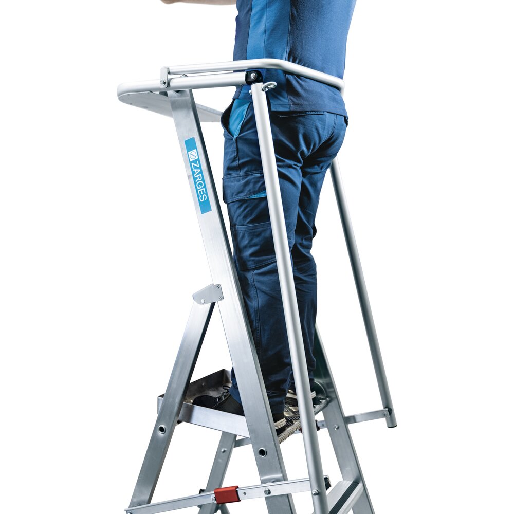 Platformtrap ZAP Safemaster S, met groot platform