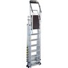 Platform ladder ZAP Telemaster S, telescopic - large platform 