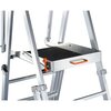 Platform ladder ZAP Telemaster S, telescopic - large platform 