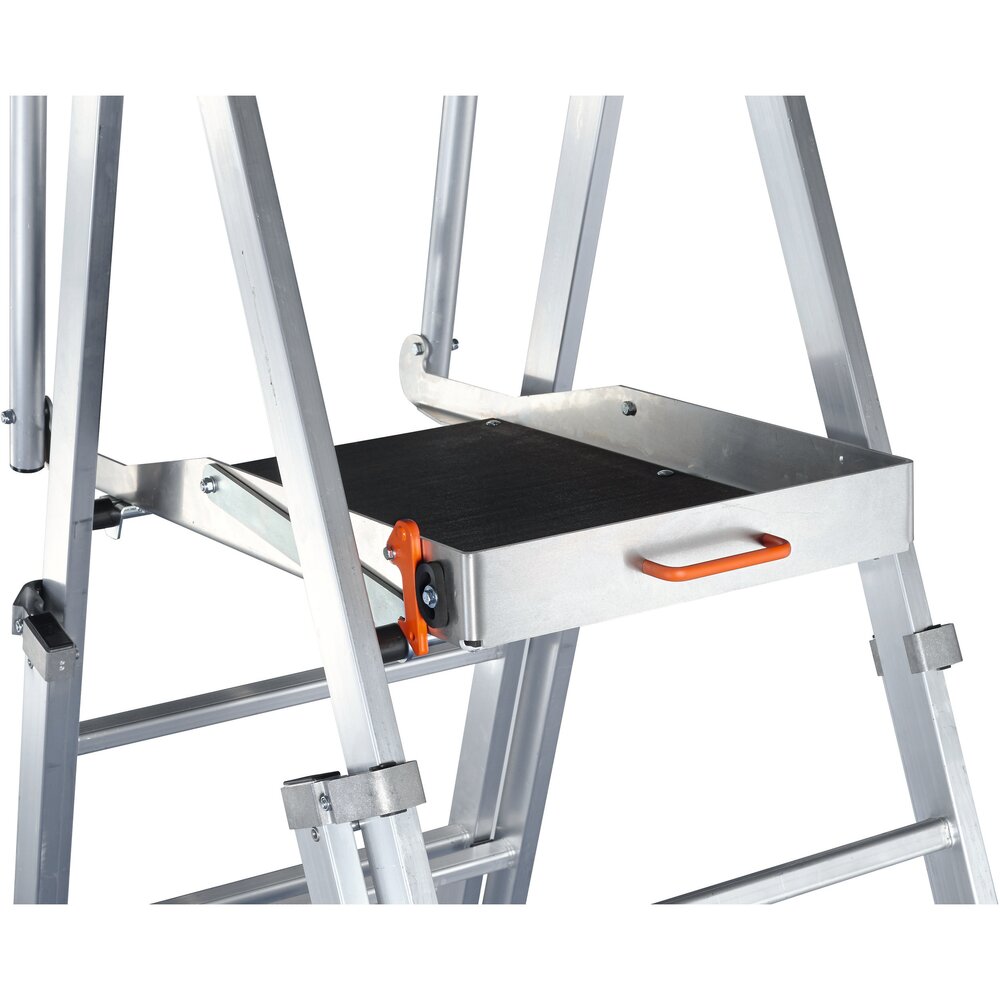 Platform ladder ZAP Telemaster S, telescopic - large platform 