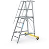 Mobile platform ladder ZAP Safemaster Plus S, folding 