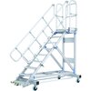 CREAXESS Mobile access steps with platform, Auto- or Ergo Stop 